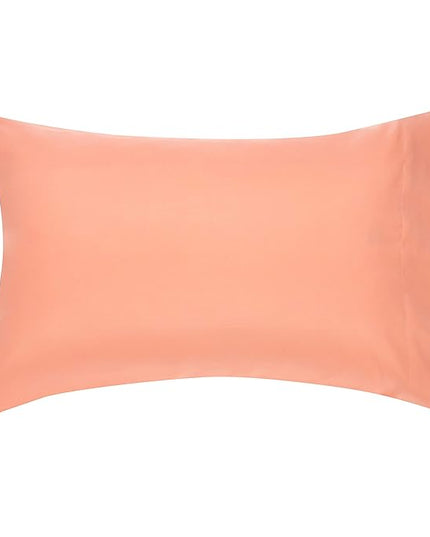 Amazon Basics Lightweight Microfiber Bed-in-a-Bag Comforter 5-Piece Bedding Set, Twin/Twin XL, Coral Medallion, Printed - LeafyLoom