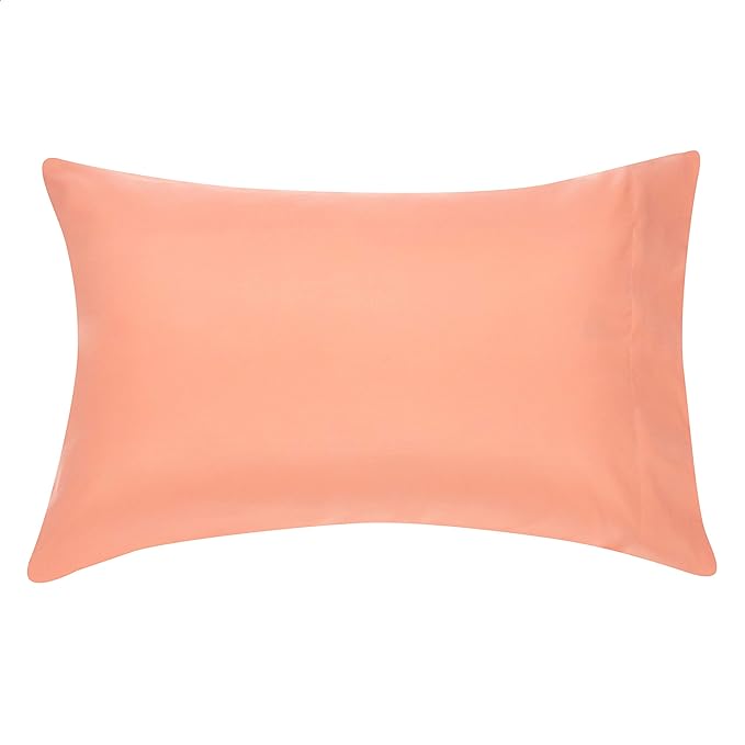 Amazon Basics Lightweight Microfiber Bed-in-a-Bag Comforter 5-Piece Bedding Set, Twin/Twin XL, Coral Medallion, Printed - LeafyLoom
