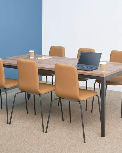 BAST BOARD 30x59 Inches - Brown Minimalist Desk for Home Office or Gaming - LeafyLoom