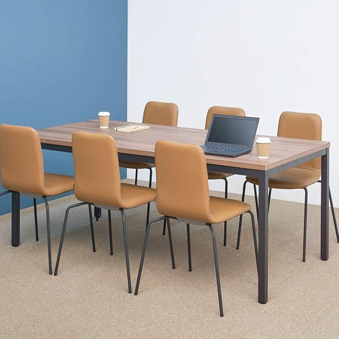 BAST BOARD 30x59 Inches - Brown Minimalist Desk for Home Office or Gaming - LeafyLoom