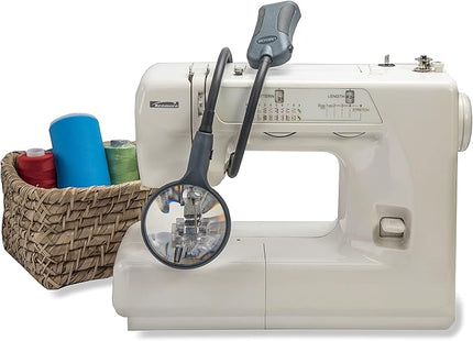 Carson BoaMag 2.5x LED Lighted Flexible Neck Magnifier and Flashlight (SM-22) - LeafyLoom