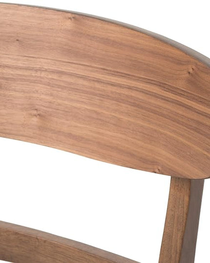 Christopher Knight Home Idalia Curved Leg Rectangular Dining Set, 5-Pcs Set, Natural Walnut / Mint - LeafyLoom