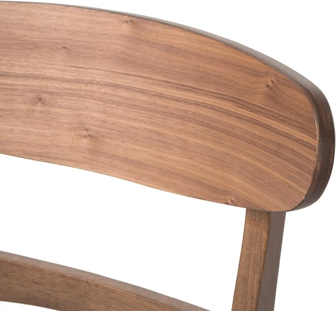 Christopher Knight Home Idalia Curved Leg Rectangular Dining Set, 5-Pcs Set, Natural Walnut / Mint - LeafyLoom