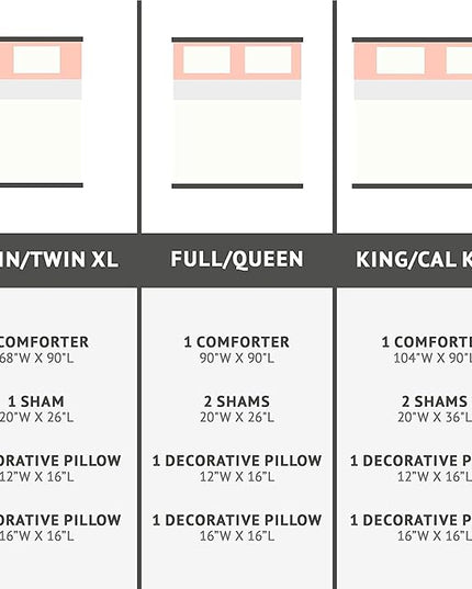 Intelligent Design Raina Twin / Twin XL Comforter Set, Soft Microfiber Comforter Set Twin, Modern Geometric Metallic Bed Set, 4 Pieces College Bedding Comforter Set with 1 Sham, 2 Toss Pillows White - LeafyLoom