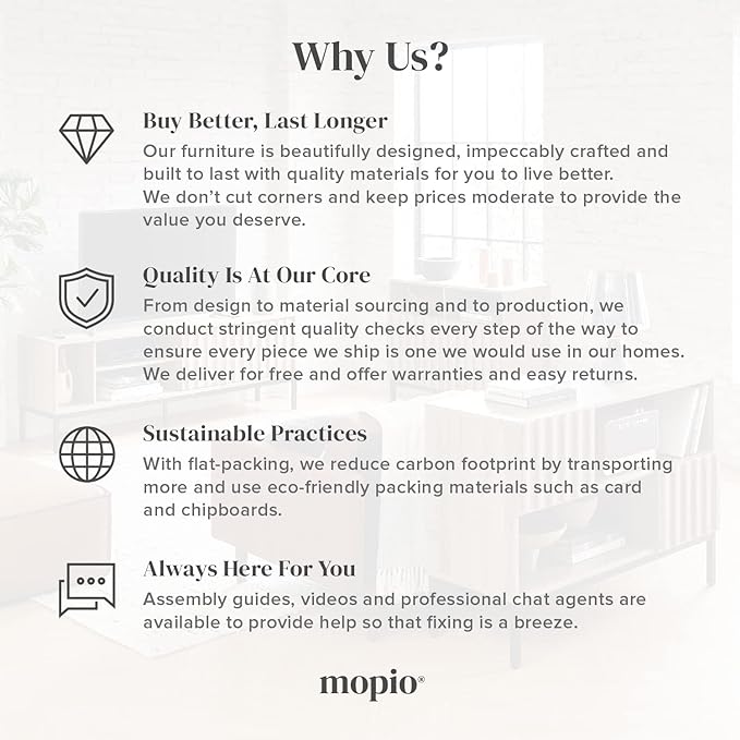 mopio Haylee Coffee Table, Modern Boho Farmhouse Small Coffee Table with Storage, Natural Rattan Living Room Tables, Center Table (Rattan (Oak) - LeafyLoom