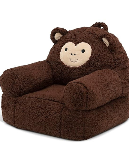 Delta Children Cozee Buddy Chair, Monkey - LeafyLoom