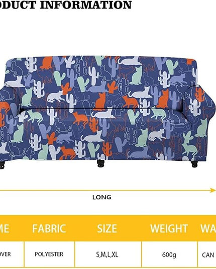 FKELYI Christmas Decorations Sofa Couch Cover Comfortable Furniture Protector Easy Going Stretch Sofa Slipcover with Elastic Bottom S FKELYI