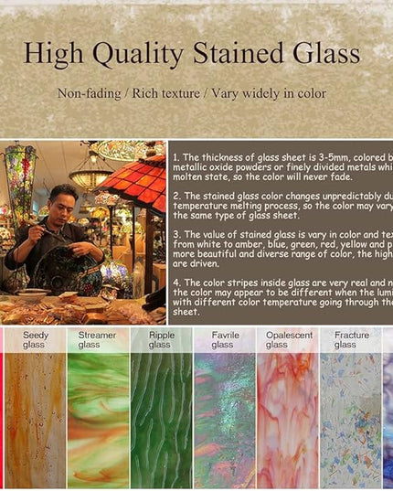 Bieye L10702 Dragonfly Tiffany Style Stained Glass Floor Reading Lamp with 12 Inch Wide Lampshade Metal Base, Adjustable Light Direction, 62 inch Tall, Blue Orange - LeafyLoom