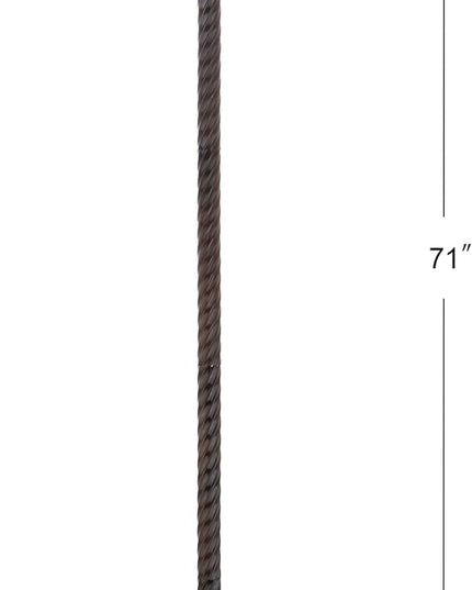 JONATHAN Y JYL8004A Botanical Tiffany-Style 71" Torchiere LED Floor Lamp, Tiffany, Traditional, Art Nouveau Style, Office, Bedroom, Living Room, Family Room, Dining Room, Hallway, Foyer, Bronze - LeafyLoom