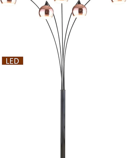 Artiva USA Amore 86" Two-Tone LED Floor Lamp with Dimmer 5000 Lumen - LeafyLoom