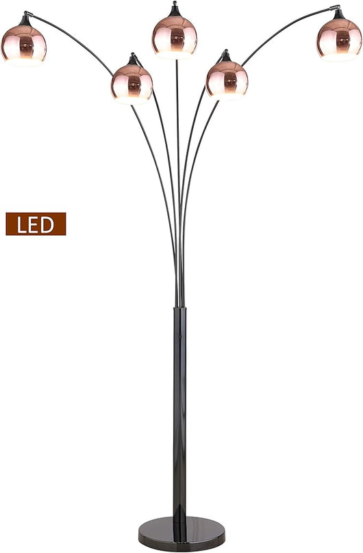 Artiva USA Amore 86" Two-Tone LED Floor Lamp with Dimmer 5000 Lumen - LeafyLoom