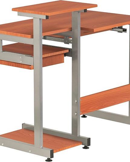 NicBex Laik-DW-00052-DX Desks, 37.75" W x 22" D x 35.25" H, Brown - LeafyLoom