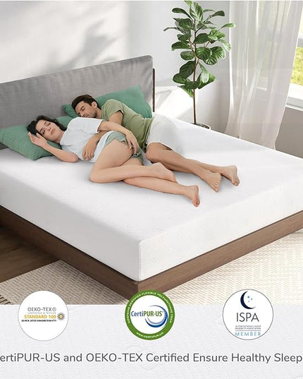 Novilla Full Mattress, 12 Inch Full Size Memory Foam Mattress with Comfort Foam for Pressure Relief & Cool Fresh Sleep,Removable Washable Mattress Cover, Memory Foam Mattress Full - LeafyLoom