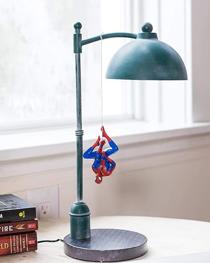Ukonic Marvel Spider Man Streetlight LED Mood Light Desk Lamp | Superhero Night Light | 16 Inches - LeafyLoom
