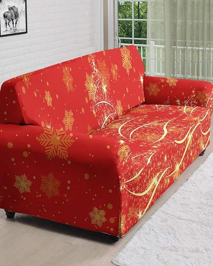 FKELYI Easy Going Stretch Sofa Slipcover Christmas Tree Sofa Couch Cover Washable Sofa Slipcovers Comfortable Furniture Protector XL FKELYI