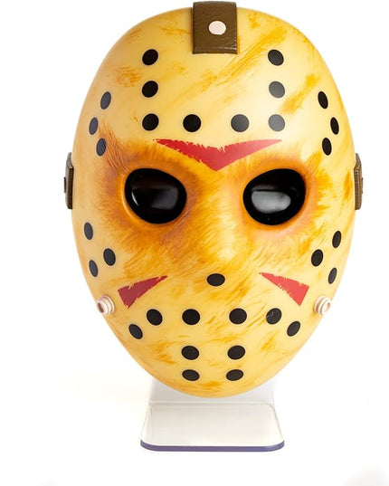 Paladone Friday The 13th Jason Voorhees Mask Light - Collectible Horror Movie Lamp Decor - Officially Licensed Merchandise and Memorabilia - LeafyLoom