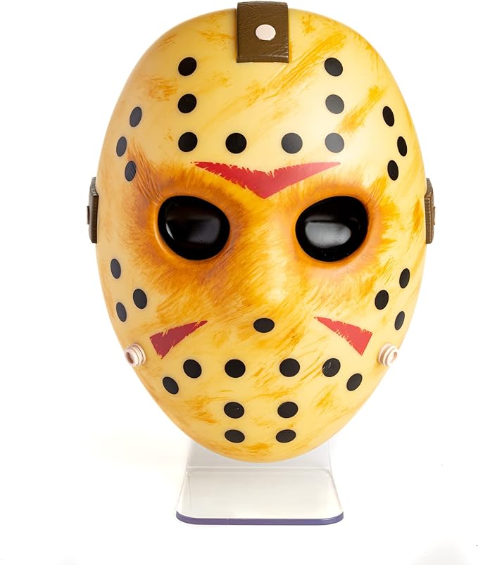 Paladone Friday The 13th Jason Voorhees Mask Light - Collectible Horror Movie Lamp Decor - Officially Licensed Merchandise and Memorabilia - LeafyLoom