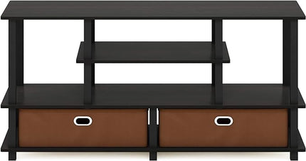 Furinno JAYA TV Stand for up to 50-Inch TV, 55 Inch - LeafyLoom