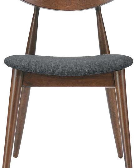 Christopher Knight Home Barron Fabric Dining Chairs, 2-Pcs Set, Charcoal - LeafyLoom