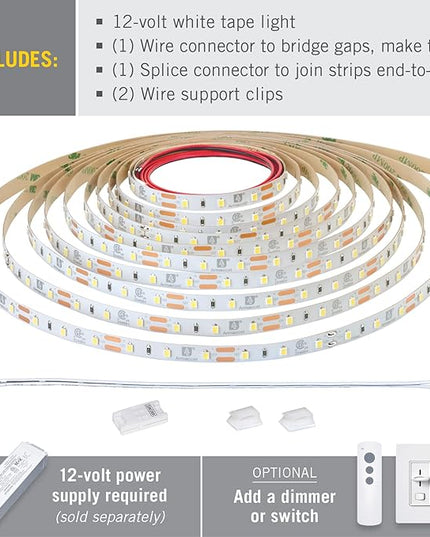 Armacost Lighting 132220 Professional LED Strip Light 12ft Soft White 2700K ArmacostLighting