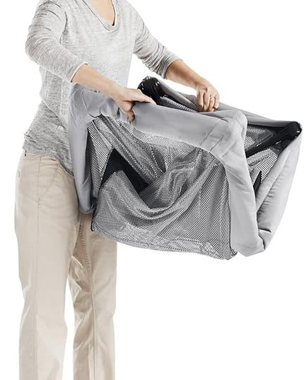 BabyBjörn Travel Crib Light, Silver, One size - LeafyLoom