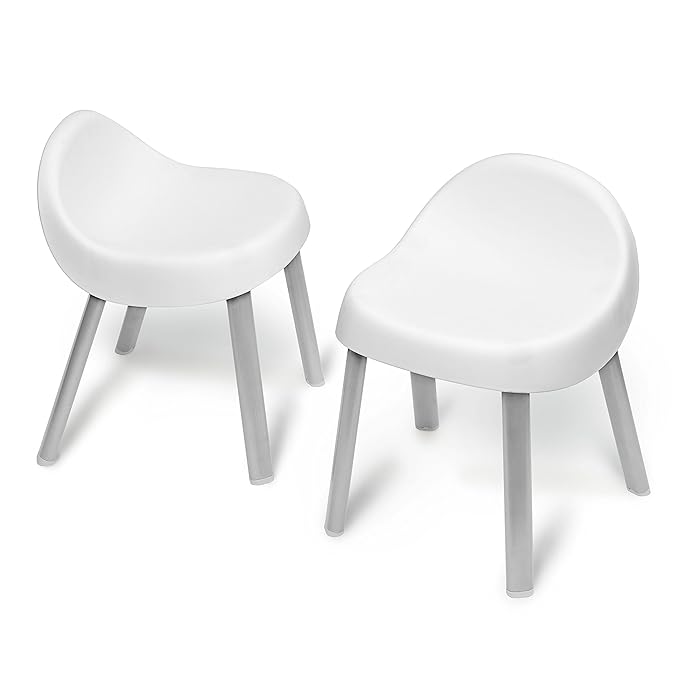 Skip Hop Toddler's Activity Chairs, White - LeafyLoom