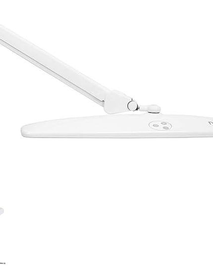 Neatfi Elite HD XL Task Lamp, Super Bright Desk Lamp, Non-polar Dimming (Non-CCT with Clamp, White, 22 Inches) - LeafyLoom