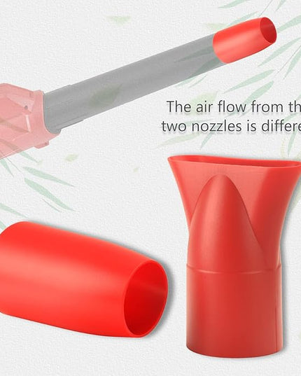 Leaf Blower Flat Tip Nozzle and Flare Nozzle Tip for Milwaukee M18 2724-20 & 2724-21 Fuel Leaf Blower, Work for Drying, Blow-Drying -Leaf Blower Flat Nozzle Tip - LeafyLoom