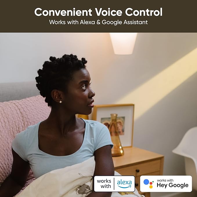 Wyze Bulb Color, 1100 Lumen WiFi RGB and Tunable White A19 Smart Bulb, Works with Alexa and Google Assistant, Four-Pack WYZE