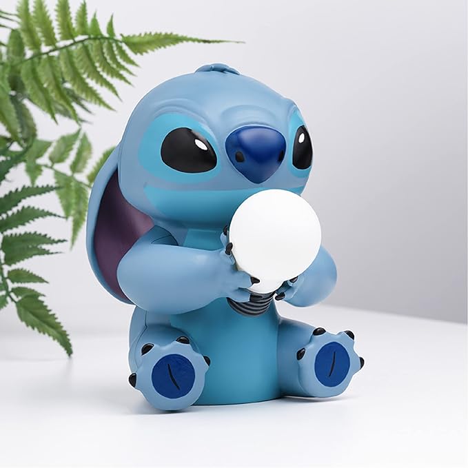 Paladone Stitch Light - Officially Licensed Lilo and Stitch Lamp, Disney Collectible Gift, Bedside Table Bedroom Night Light Decor - LeafyLoom