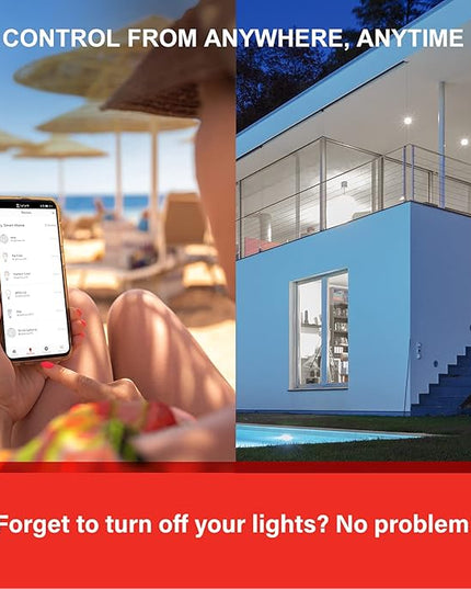 Sengled BR30 Smart Light Bulb, Updated FFS WiFi Led Flood Light Bulbs, Smart Bulbs That Works with Alexa, Google Assistant, E26 Daylight,60W Equivalent, 650LM, 2.4GHz WiFi Only, No Hub Required, 2Pack Sengled