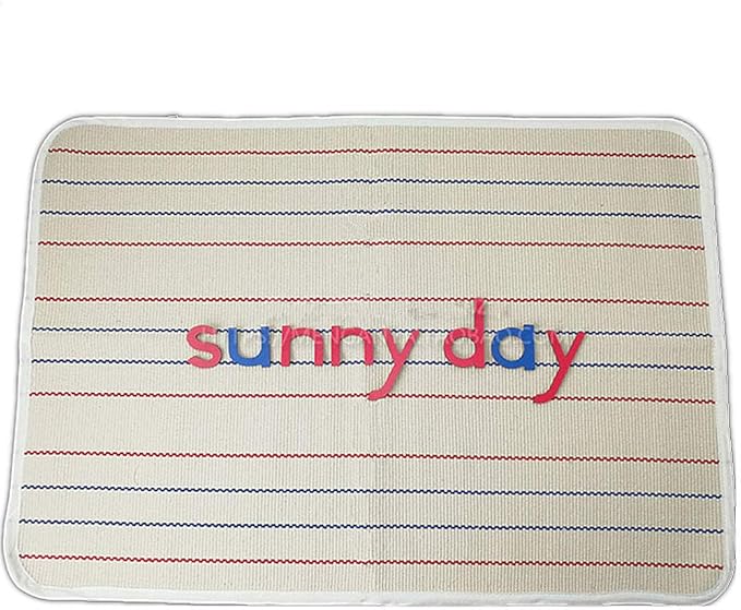 Nursery Rugs for Toddlers Babies Montessori Cotton Work Rugs Montessori Rugs for Preschool, 23.6''×15.8'' - LeafyLoom