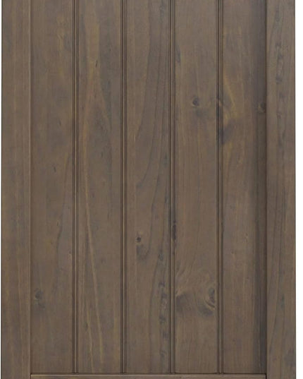 SIMPLIHOME Lev SOLID WOOD 53 Inch Wide Contemporary TV Media Stand in Smoky Brown for TVs up to 60 Inches, for The Living Room and Entertainment Center - LeafyLoom