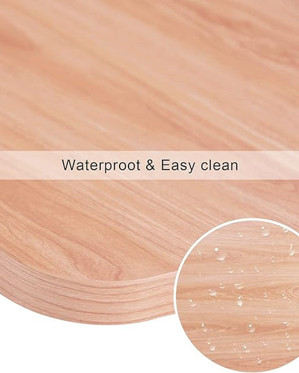 Fromann 55 x 27 inch Table Top for Adjustable Home Office Standing Desk Frames (Light Wood) - LeafyLoom