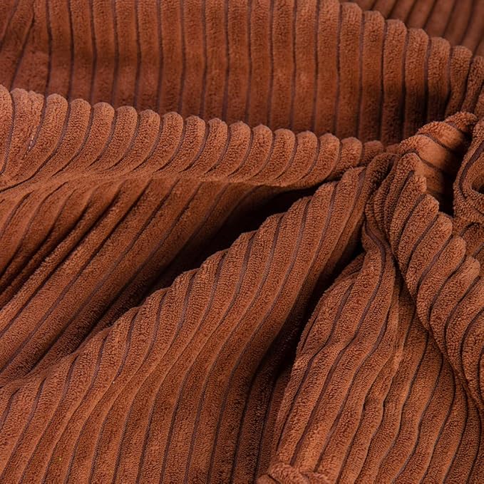 Bean Bag Chairs Cover (No Filler), Bean Bag Cover, Bean Bag for Kids, Adults, Teens-Large 36 x 45 inches Coffee Bean Bag - LeafyLoom