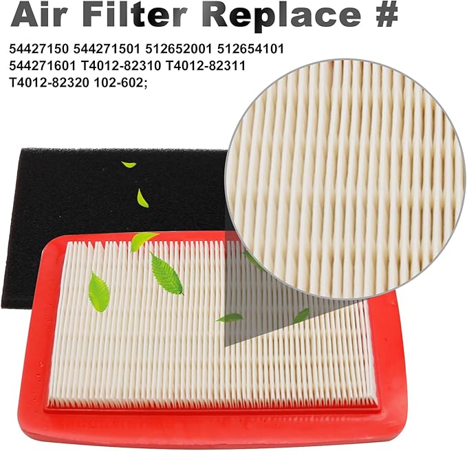 512652001 Air Filter Replacement for Red Max T401282310 EBZ8500 512652001 544271501 544271601 Replacement for Husqvarna 512652001 544271501 for Backpack Blower Leaf Blower - LeafyLoom