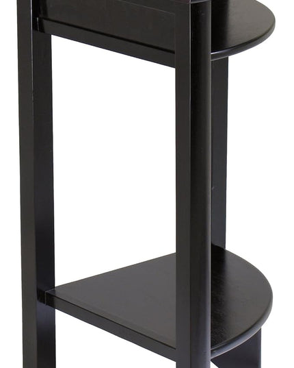 Winsome Liso Corner Desk, Espresso - LeafyLoom