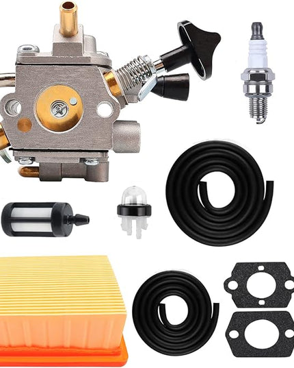 4283 120 0601 Carburetor Carb Compatible with Stihl BR800 BR800X BR800CE Leaf Blower with 4203-141-0301 Air Filter Kit - LeafyLoom