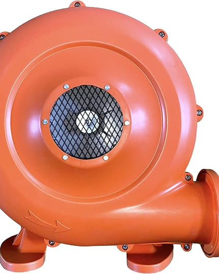 Safest Inflatable Bounce House and Water Slide Blower, W-4L Blower with GFCI Plug and 25 ft Power Cord. No Need to use Extension Cord - LeafyLoom