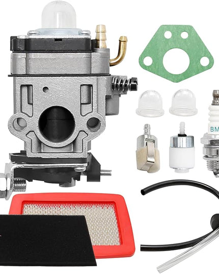 WYK-66 Carburetor with 544271501 Air Filter Replacement for RedMax Backpack Leaf Blower EB4300 EB4400 EB4401 EB431 EB7000 EB7001 - LeafyLoom