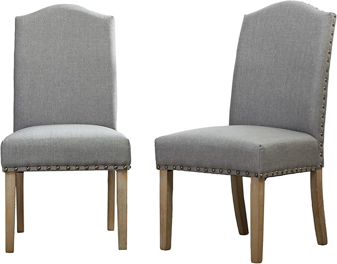 NicBex Haerin-SD-00153-LWJ Dining Chairs, 25"x20"x41", Gray - LeafyLoom