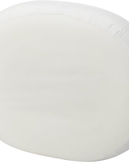 DMI Seat Cushion Donut Pillow and Chair Pillow for Tailbone Pain Relief, Hemorrhoids, Prostate, Pregnancy, Post Natal, Pressure Relief and Surgery, 16 x 13 x 3, White - LeafyLoom