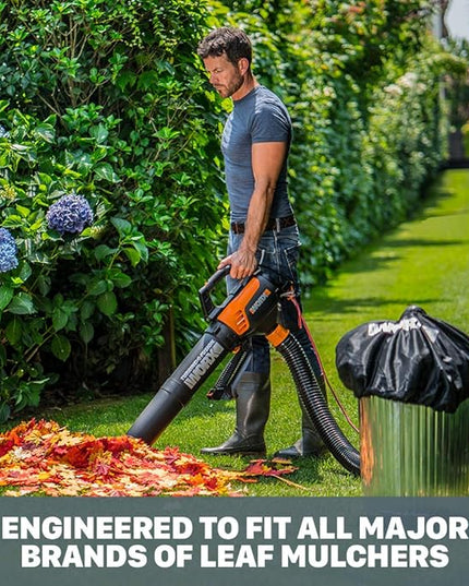 WORX LeafPro Universal Leaf Collection System for All Major Blower/Vac Brands - WA4058 - LeafyLoom