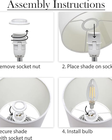 Simple Designs LT1137-TAU 10.43" Petite Contemporary Webbed Waves Base Bedside Table Desk Lamp w White Fabric Drum Shade for Home Decor, Bedroom, Living Room, Entryway, Office, Taupe - LeafyLoom