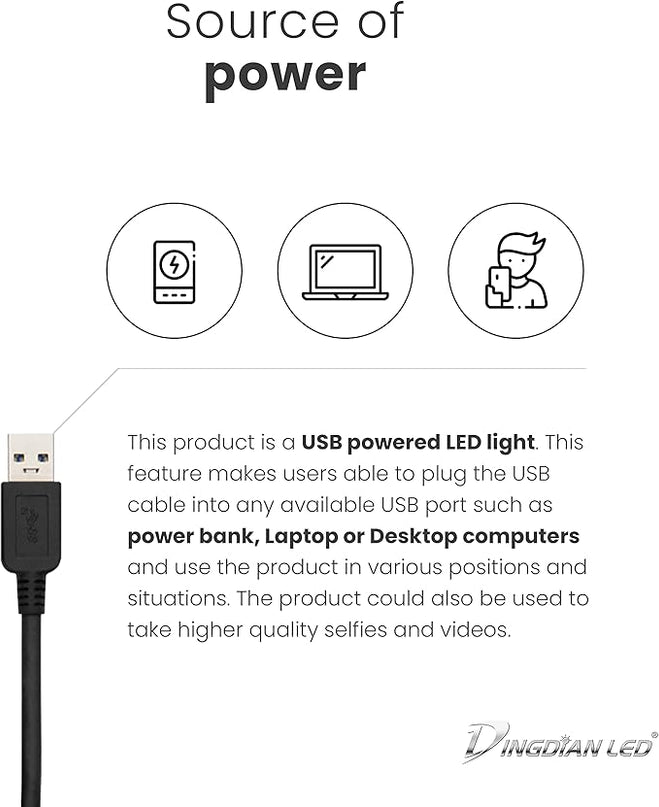 Bi-Colour Light Mode 360 ° Flexible Gooseneck, LED Lighting, Desk Lamp with USB Charging Port, Study Lamp, Clamp Lamp, Office Desk Accessories, Bed Lamp, Clip on Lamp (Silver) - LeafyLoom