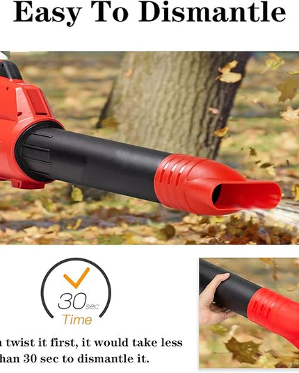Flat Nozzle for Milwaukee M18 Fuel Leaf Blower, Work for Milwaukee M18 2724-20 & 2724-21(1 Pack, no Tool) - LeafyLoom