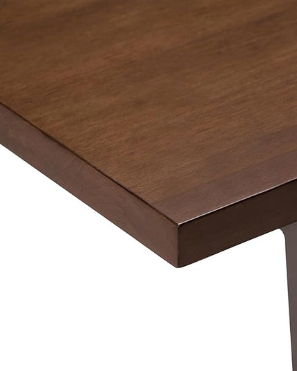 SIMPLIHOME Ryder SOLID WOOD and Metal 66 inch Wide Home Office Desk, Writing Table, Workstation, Study Table Furniture in Natural Aged Brown - LeafyLoom