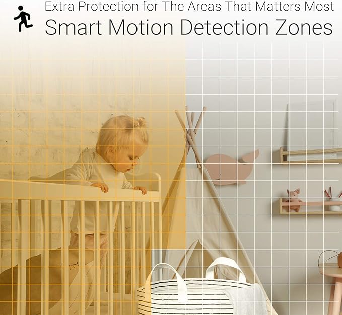 EZVIZ Indoor Security Camera 1080P WiFi Baby Monitor, Smart Motion Detection, Two-Way audio, 40ft Night Vision, Works with Alexa & Google Assistant(C1C) EZVIZ