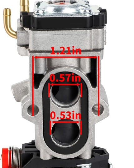 150BT Carburetor for Husqvarna 150BT 150BF 350BT 350BF Backpack Leaf Blower Parts 502845001 with Air Filter Kit - LeafyLoom
