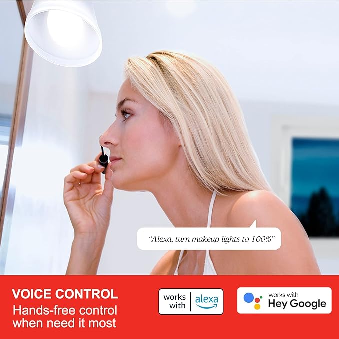 Sengled Smart Light Bulbs, WiFi Light Bulbs, Alexa Light Bulb, Smart Bulbs that Work with Alexa & Google Assistant, A19 Daylight (5000K) No Hub Required, 800LM 60W Equivalent High CRI>90, 2 Pack Sengled